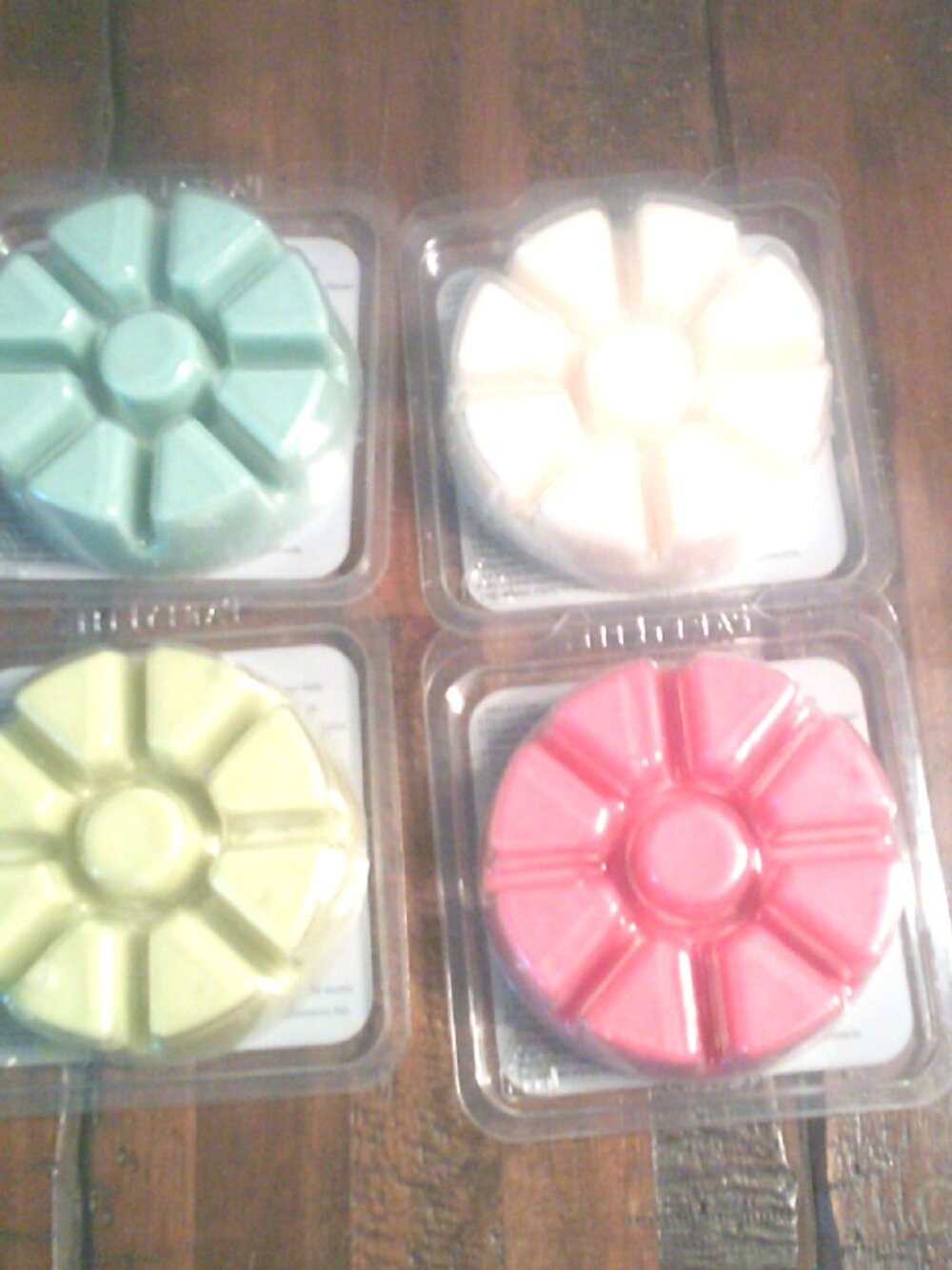 PartyLite ScentPlus Wax Melts 4 Pkgs New In PKG